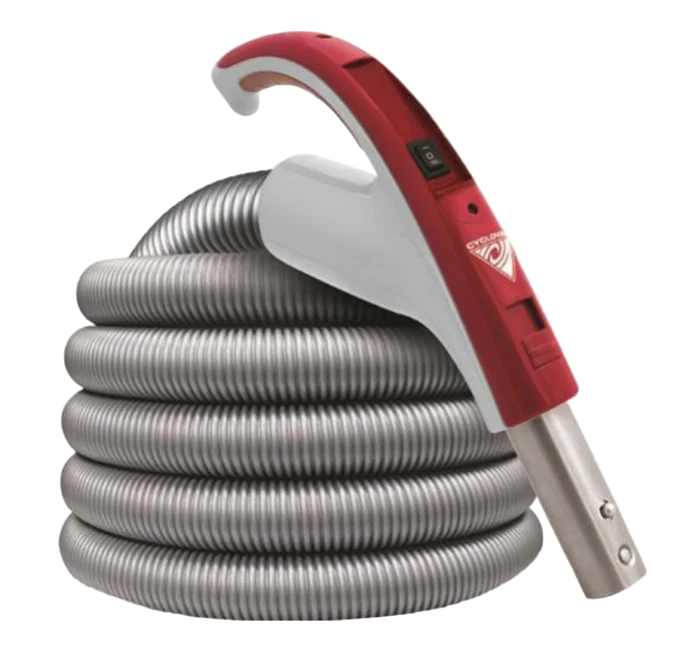 Premium 35' Dual Voltage Central Vacuum Hose (110 / 24 Volt)