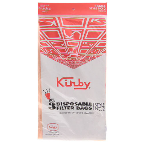 Kirby Type 2 Vacuum Bags 3 Pack