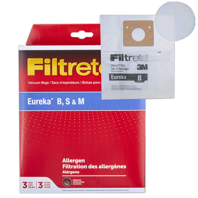 Eureka Style B / S / M Vacuum Bags 3 Pack