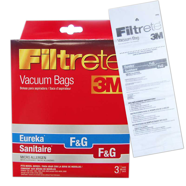 Eureka / Sanitaire Style F & G Bags 3 Pack
