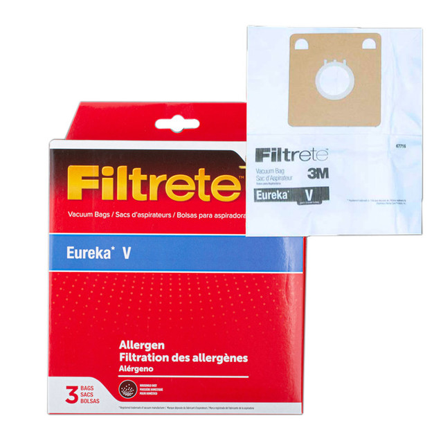 Eureka Style V Vacuum Bags 3 Pack