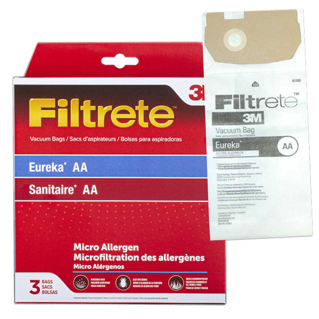 Eureka / Sanitaire Style AA Bags 3 Pack