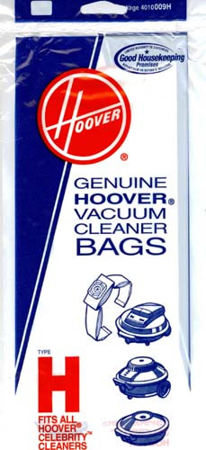 Hoover Type H Vacuum Bags 3 Pack